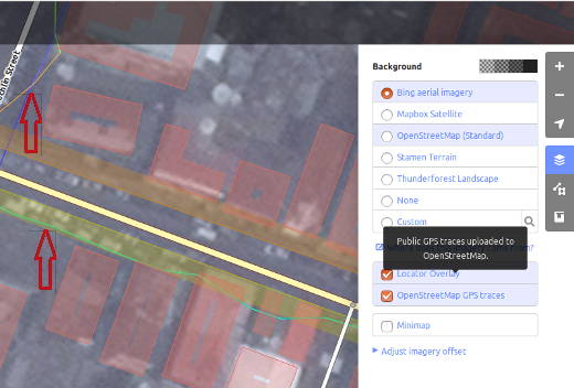 osm gps traces